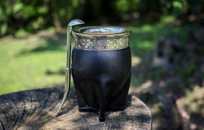 Mate Imperial de Cuero y Alpaca
