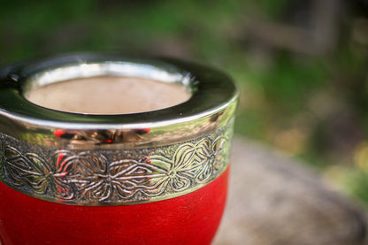 Mate Imperial de Cuero y Alpaca