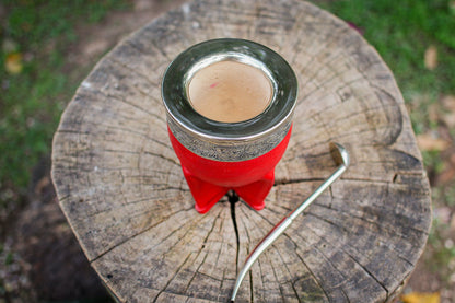 Mate Imperial de Cuero y Alpaca
