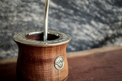 Mate de Algarrobo con Bombilla