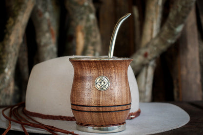 Mate de Algarrobo con Bombilla