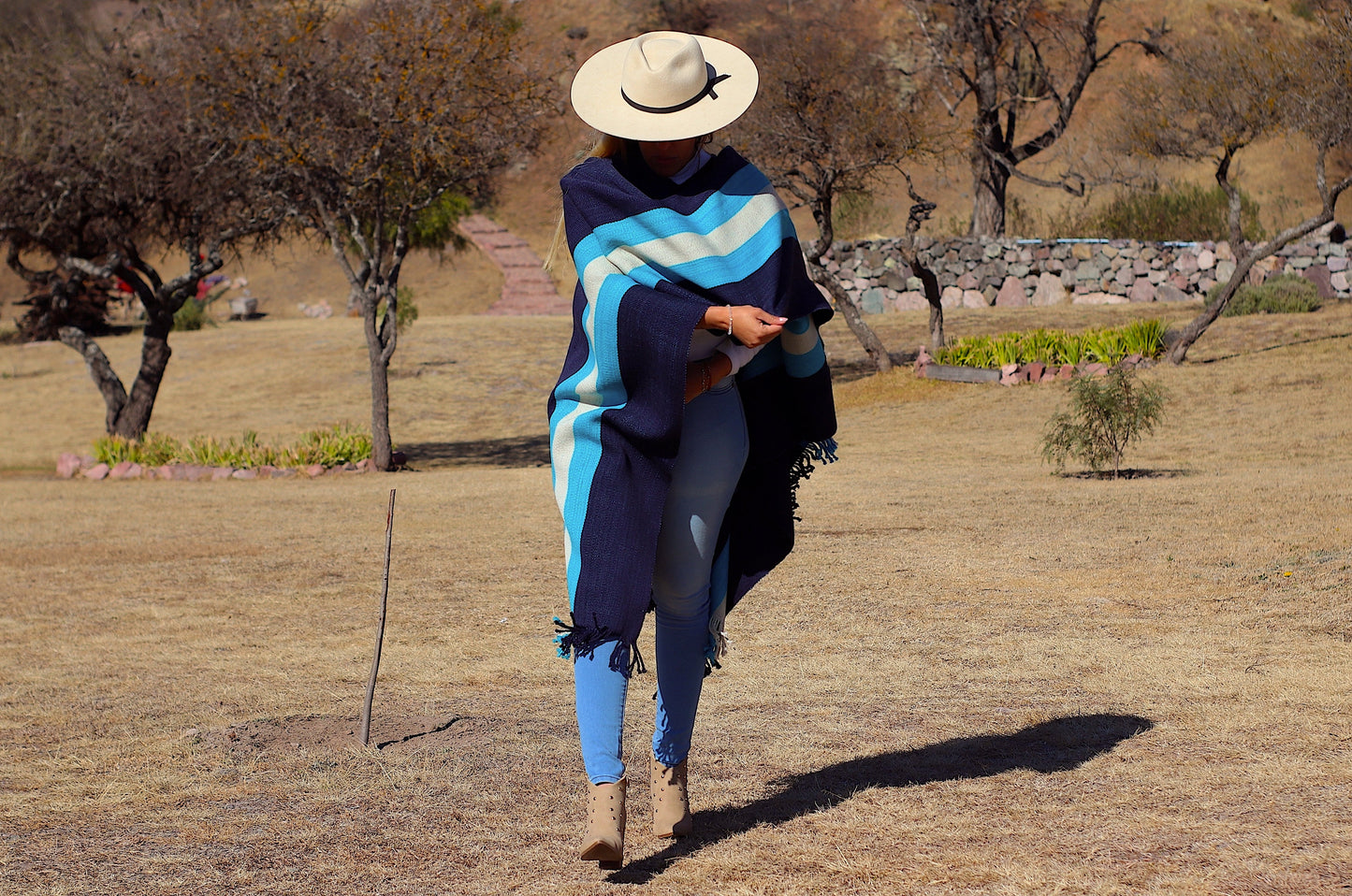 Poncho "San Lorenzo" Telar Criollo