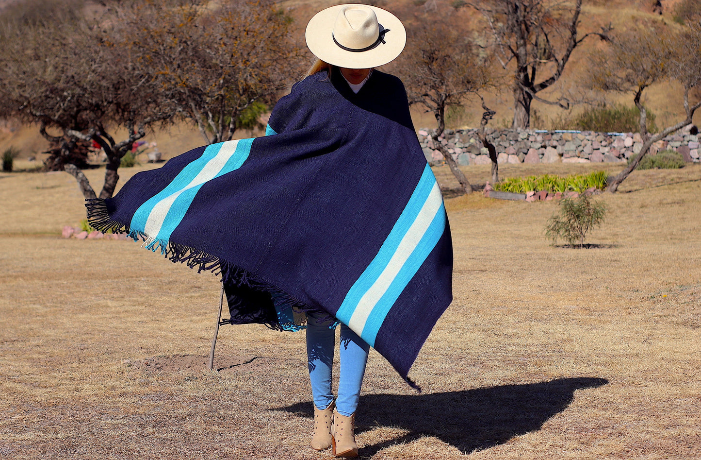 Poncho "San Lorenzo" Telar Criollo