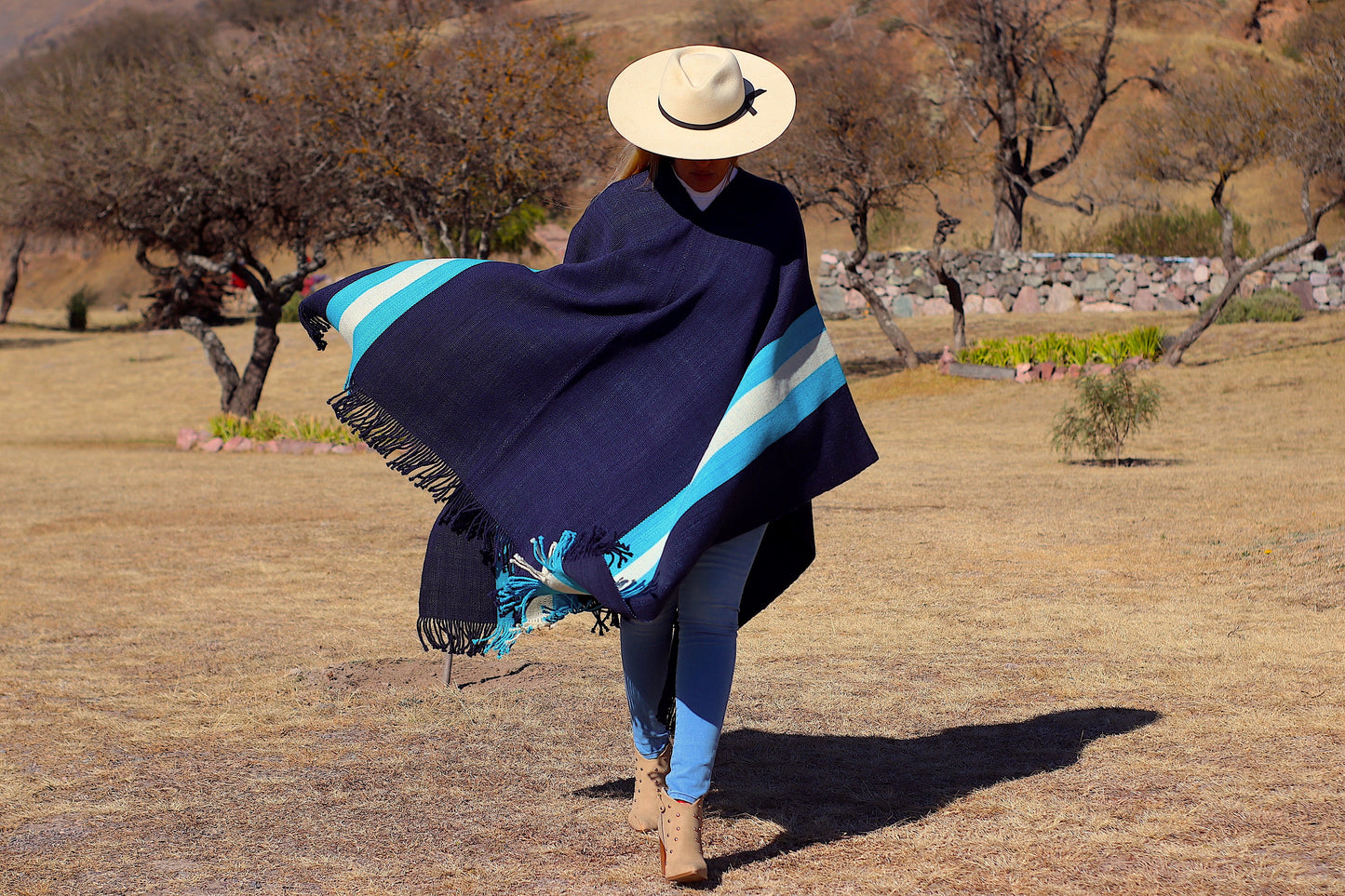 Poncho "San Lorenzo" Telar Criollo