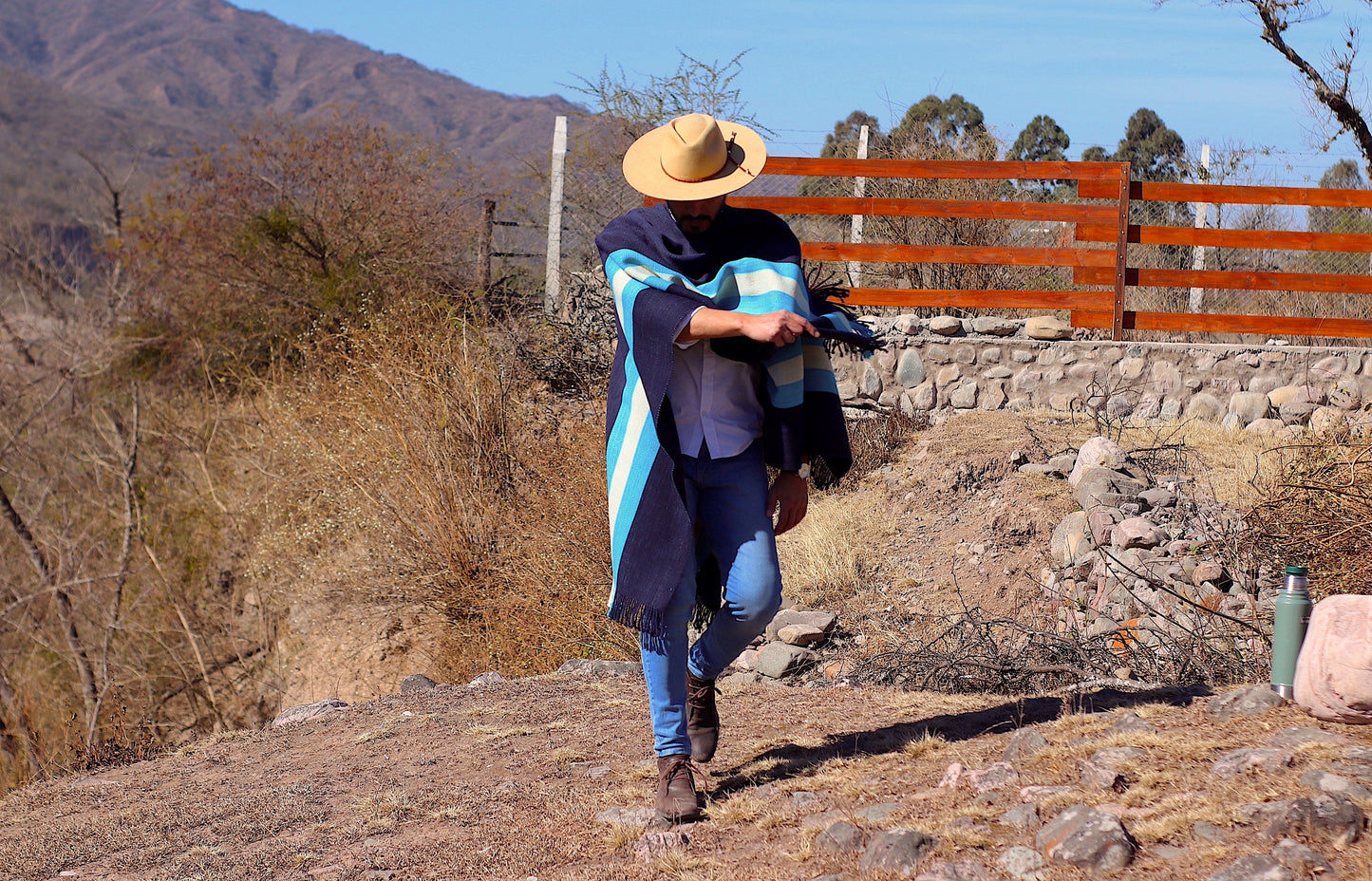 Poncho "San Lorenzo" Telar Criollo