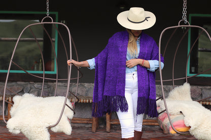 Manta “Mora” Hilado Llama Baby