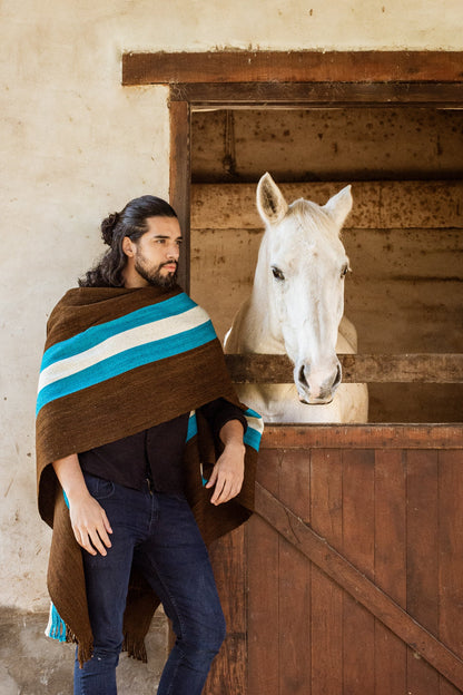 Poncho "Ayacucho" Telar Criollo Artesanal
