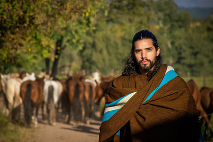 Poncho "Ayacucho" Telar Criollo Artesanal