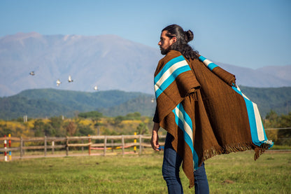 Poncho "Ayacucho" Telar Criollo Artesanal
