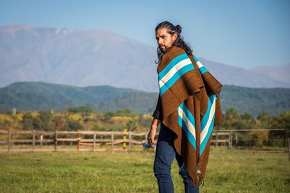 Poncho "Ayacucho" Telar Criollo Artesanal