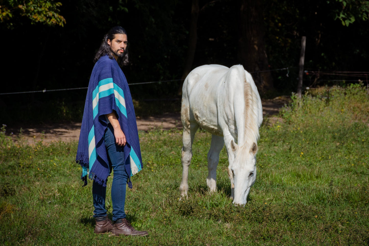 Poncho "San Lorenzo" Telar Criollo