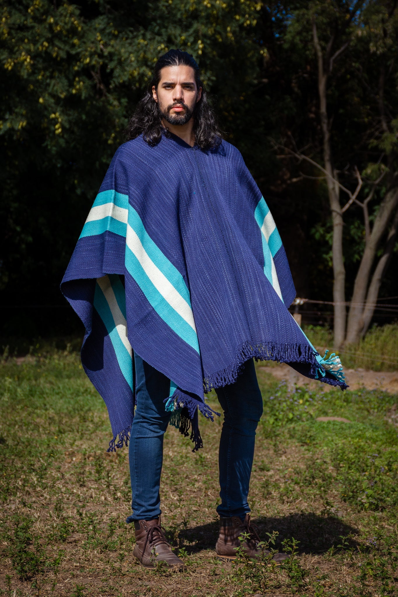 Poncho "San Lorenzo" Telar Criollo