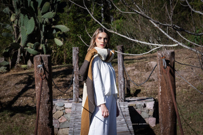 Poncho "Bernarda" Obra en Telar Criollo